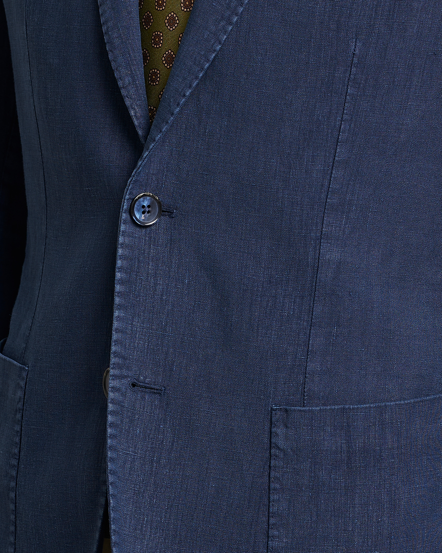 Homme | Blazers | L.B.M. 1911 | Jack Regular Fit Linen Blazer Navy