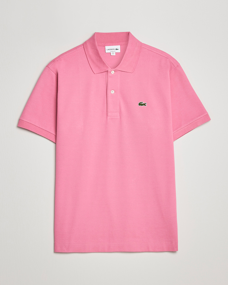 Homme | Polos | Lacoste | Original Polo Piké Reseda Pink