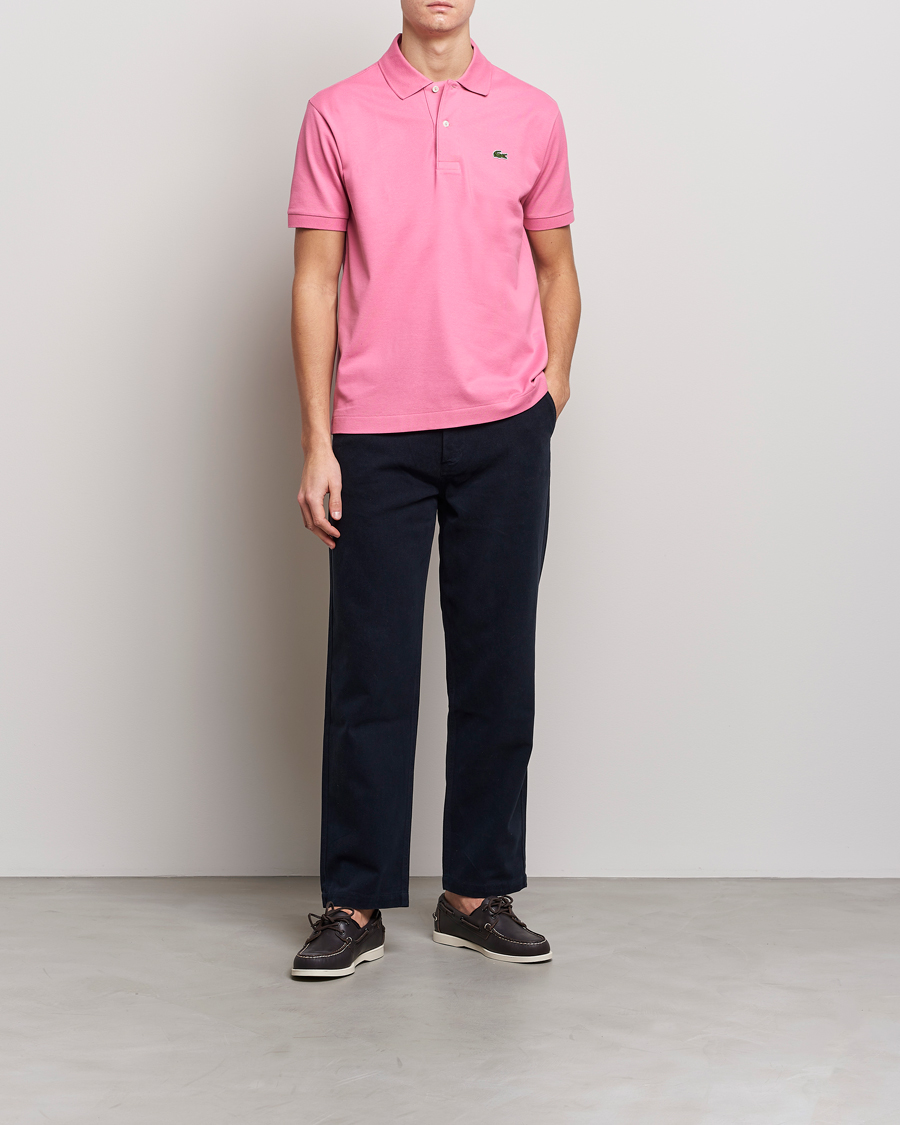 Homme | Polos | Lacoste | Original Polo Piké Reseda Pink