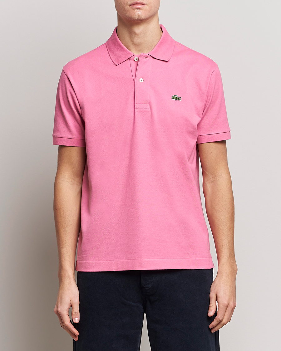 Homme | Polos | Lacoste | Original Polo Piké Reseda Pink