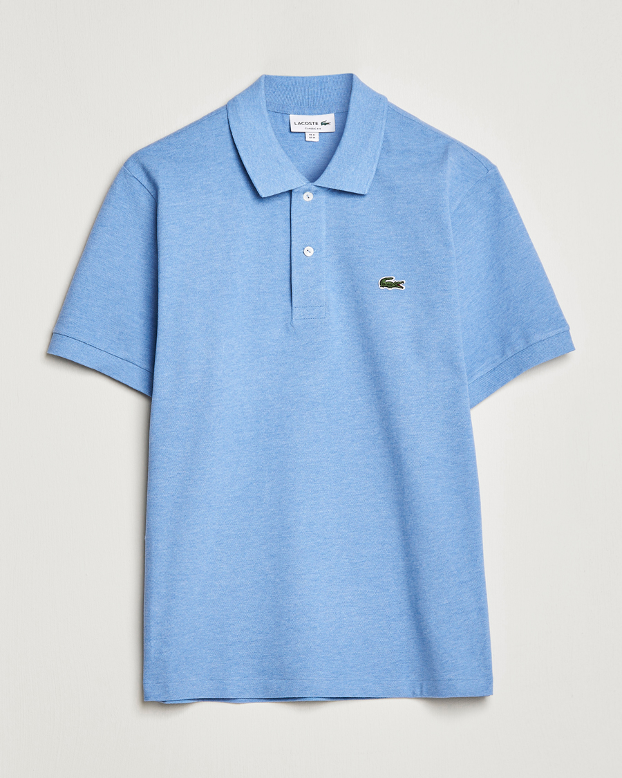 Homme | Polos | Lacoste | Original Melange Polo Piké Heather Thermal