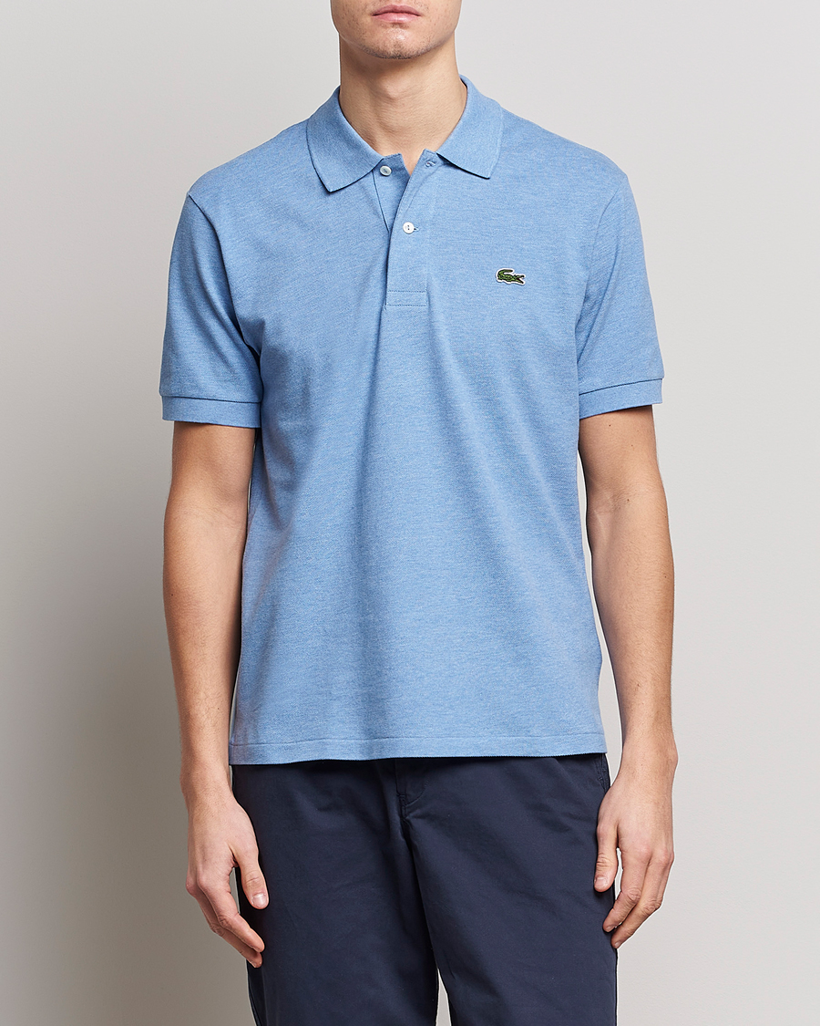 Homme | Polos | Lacoste | Original Melange Polo Piké Heather Thermal