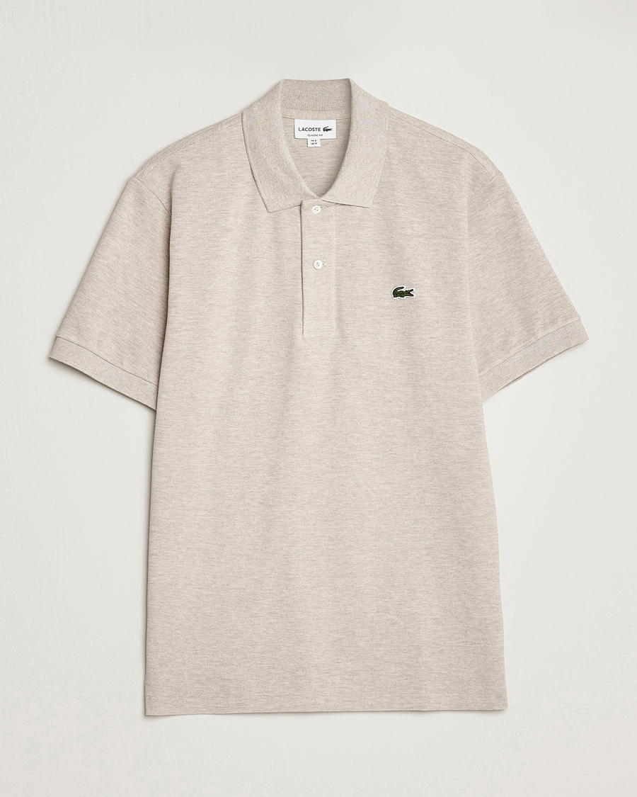 Homme | Polos | Lacoste | Original Melange Polo Piké Heather Wicker