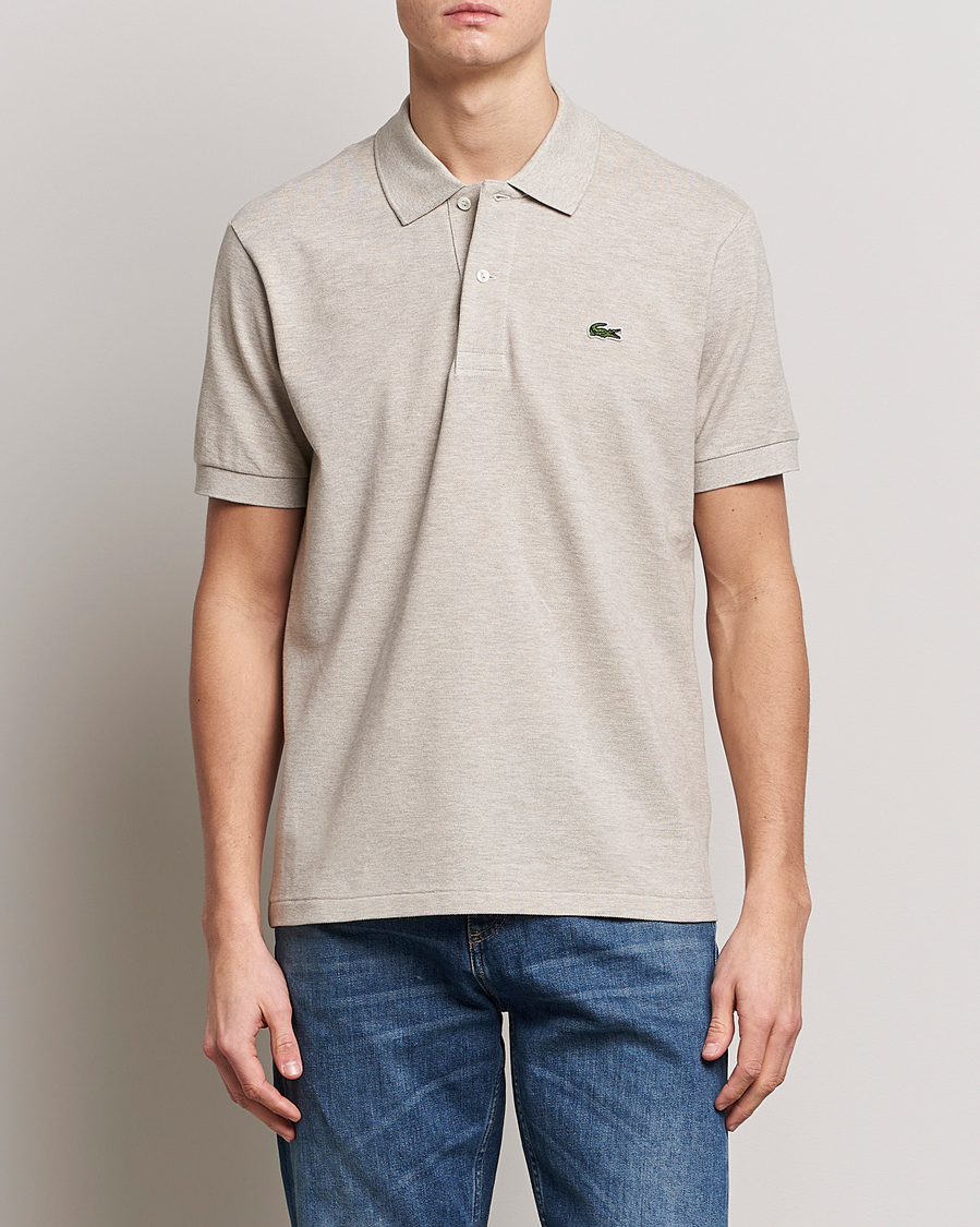 Homme | Polos | Lacoste | Original Melange Polo Piké Heather Wicker