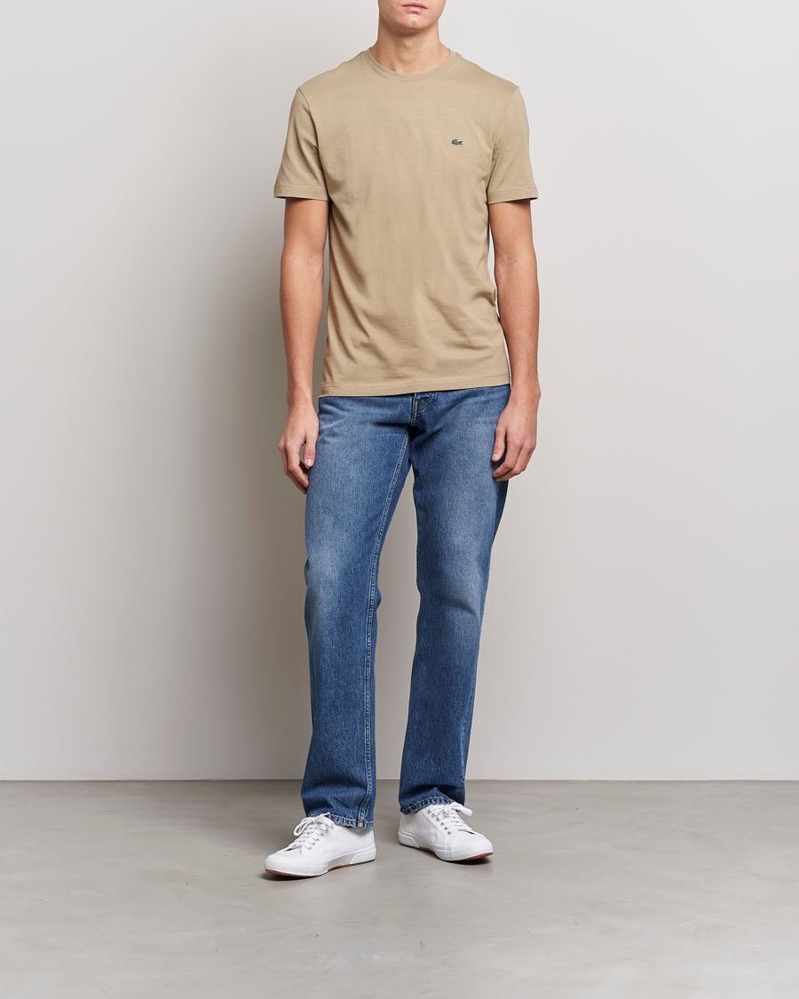 Homme | T-shirts | Lacoste | Crew Neck Tee Lion