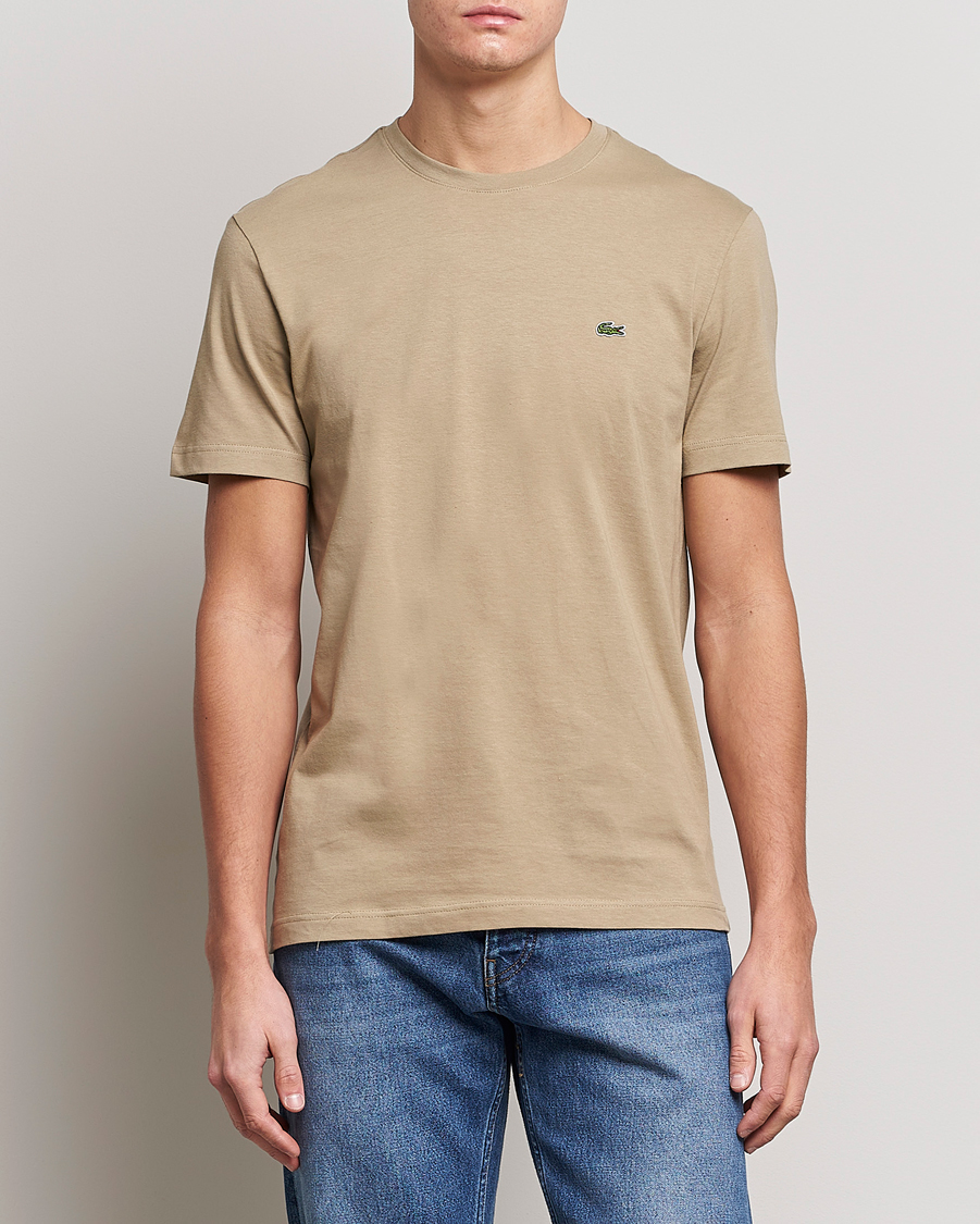 Homme | T-shirts | Lacoste | Crew Neck Tee Lion