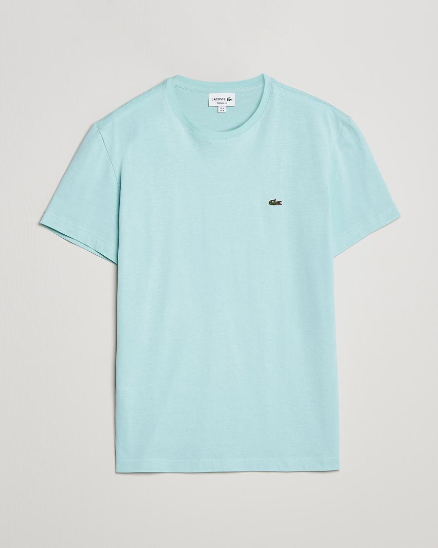 Homme | T-shirts | Lacoste | Crew Neck Tee Pastille Mint
