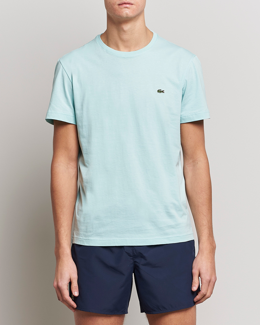 Homme | T-shirts | Lacoste | Crew Neck Tee Pastille Mint