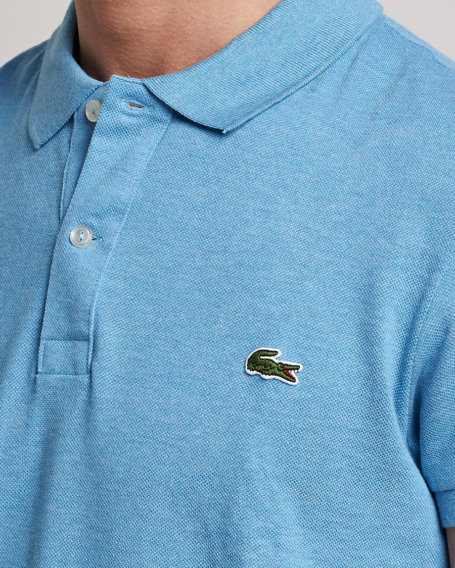 Homme | Polos | Lacoste | Slim Fit Polo Piké Heather Thermal