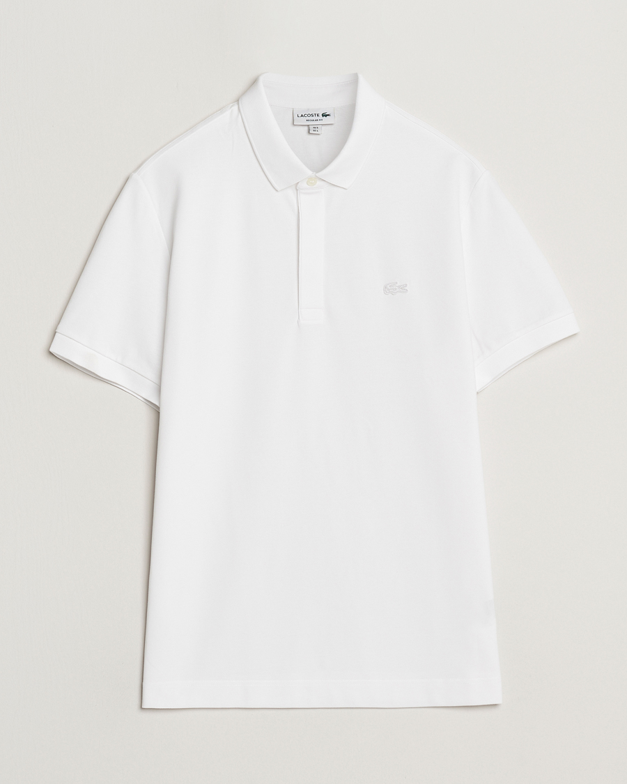 Homme | Polos | Lacoste | Paris Polo Piké White