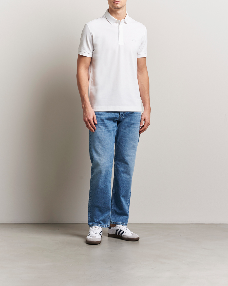 Homme | Polos | Lacoste | Paris Polo Piké White