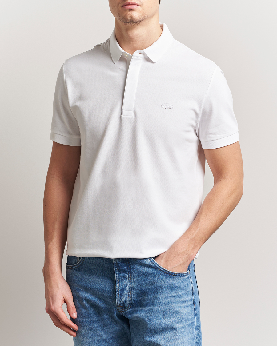 Homme | Polos | Lacoste | Paris Polo Piké White