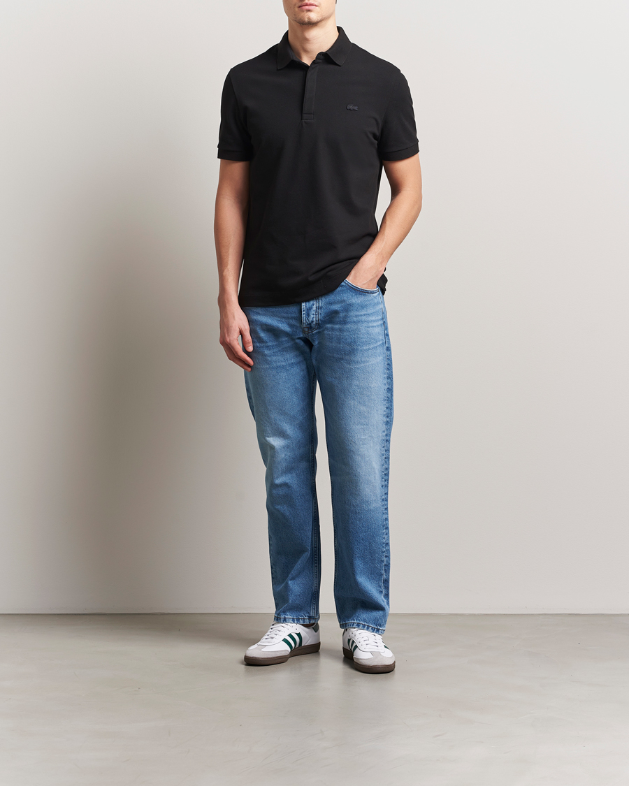 Homme | Polos | Lacoste | Paris Polo Piké Black