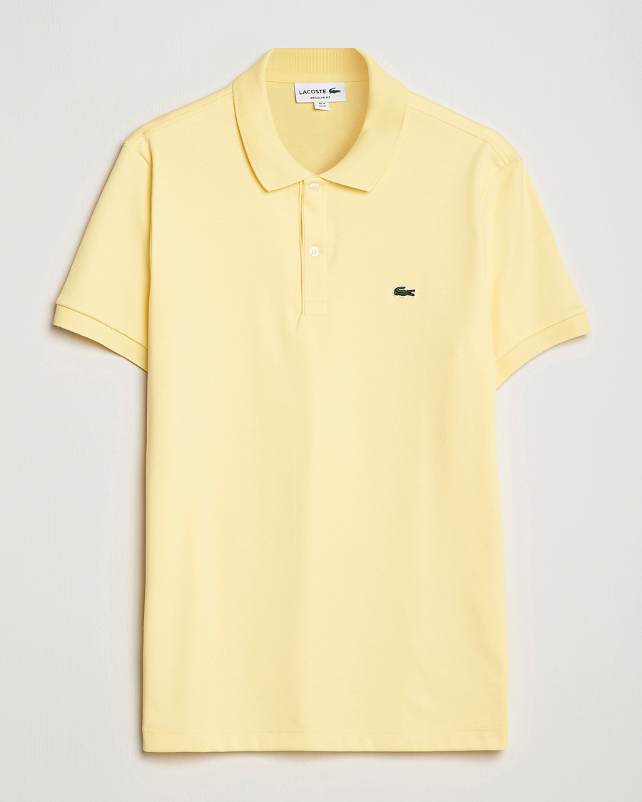 Homme | Polos | Lacoste | Pima Interlock Piké Yellow