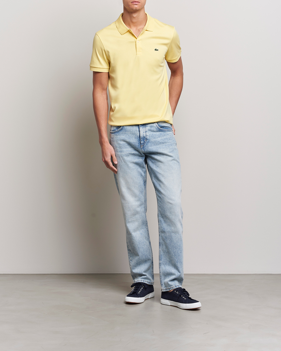 Homme | Polos | Lacoste | Pima Interlock Piké Yellow