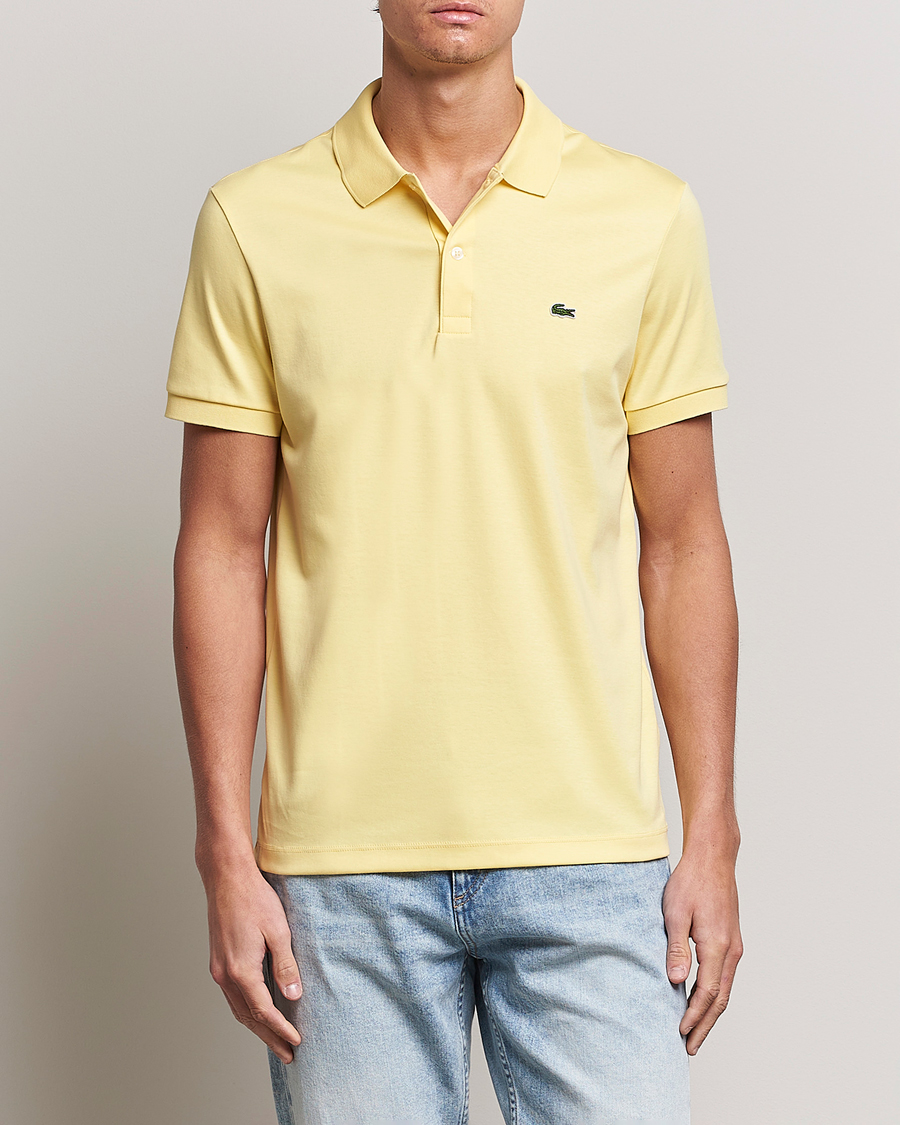 Homme | Polos | Lacoste | Pima Interlock Piké Yellow