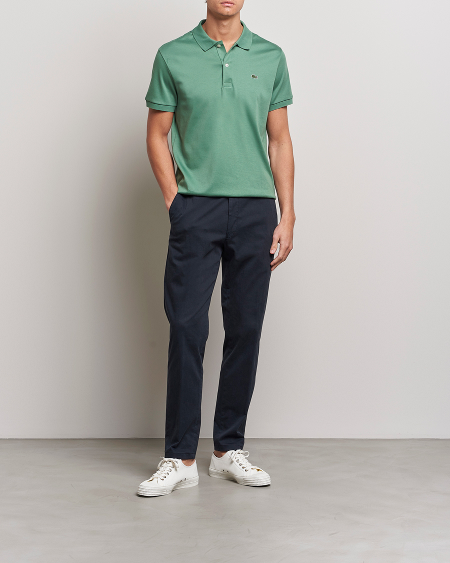 Homme | Polos | Lacoste | Pima Interlock Piké Ash Tree