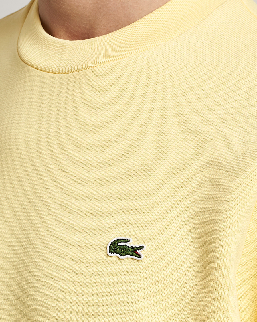 Homme | Pulls Et Tricots | Lacoste | Crew Neck Sweatshirt Yellow