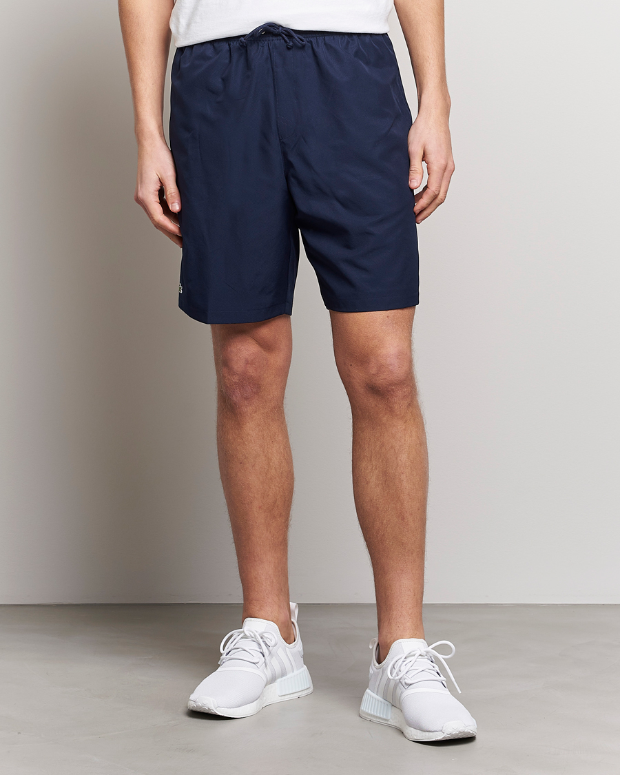 Homme | Shorts | Lacoste Sport | Performance Tennis Drawsting Shorts Navy Blue