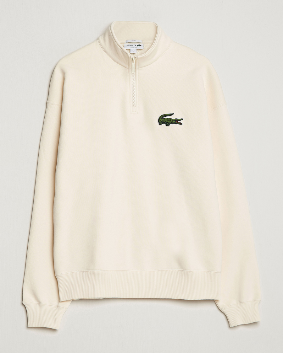 Homme | Pulls Et Tricots | Lacoste | Organic Cotton Half Zip Sweater Lapland
