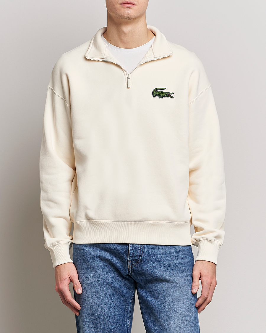 Homme | Pulls Et Tricots | Lacoste | Organic Cotton Half Zip Sweater Lapland