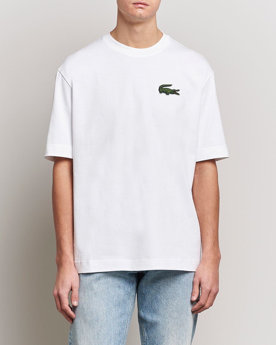 Homme | T-shirts | Lacoste | Loose Fit T-Shirt White
