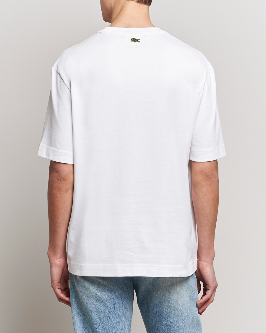 Homme | T-shirts | Lacoste | Loose Fit T-Shirt White