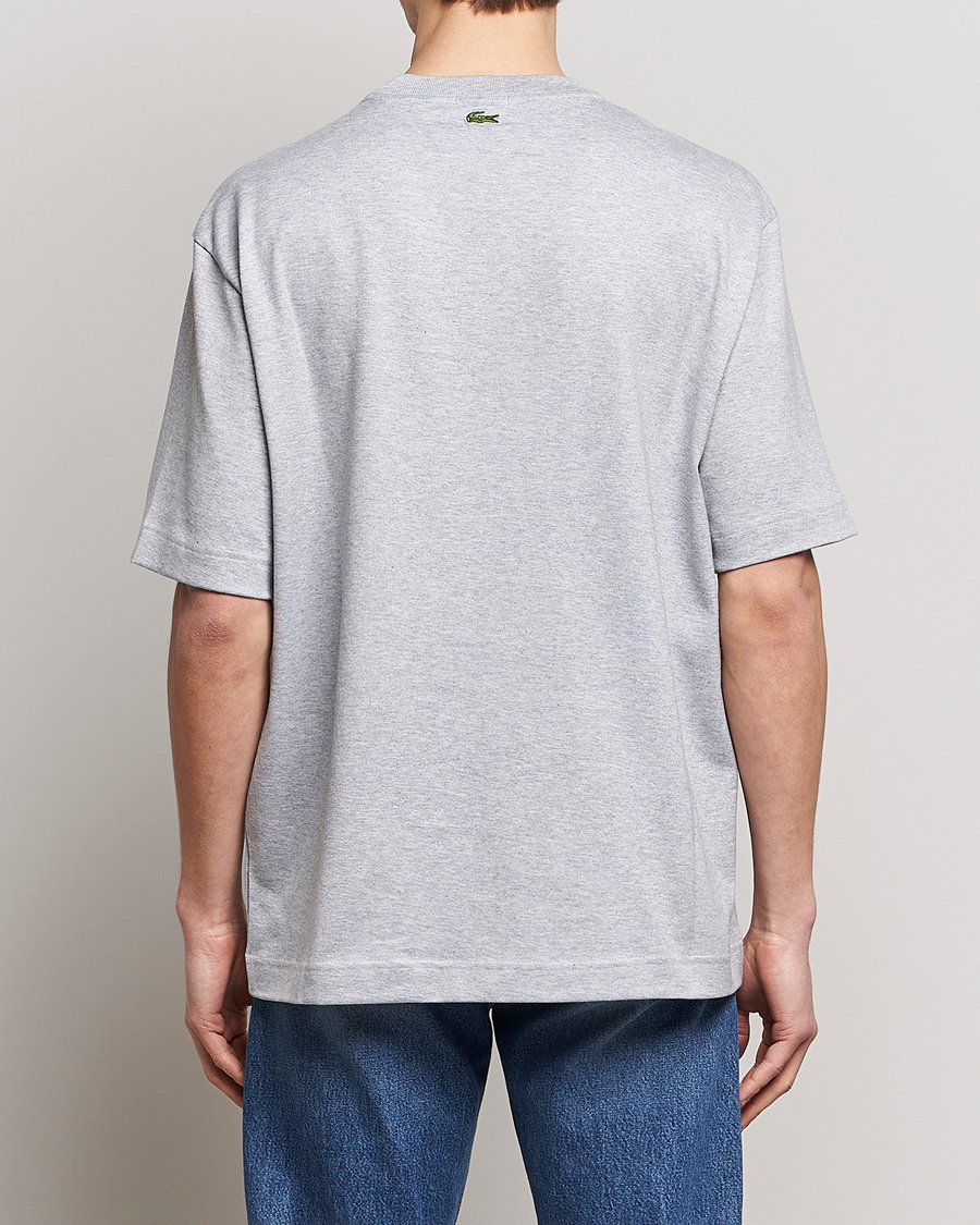 Homme | T-shirts | Lacoste | Loose Fit T-Shirt Silver Chine