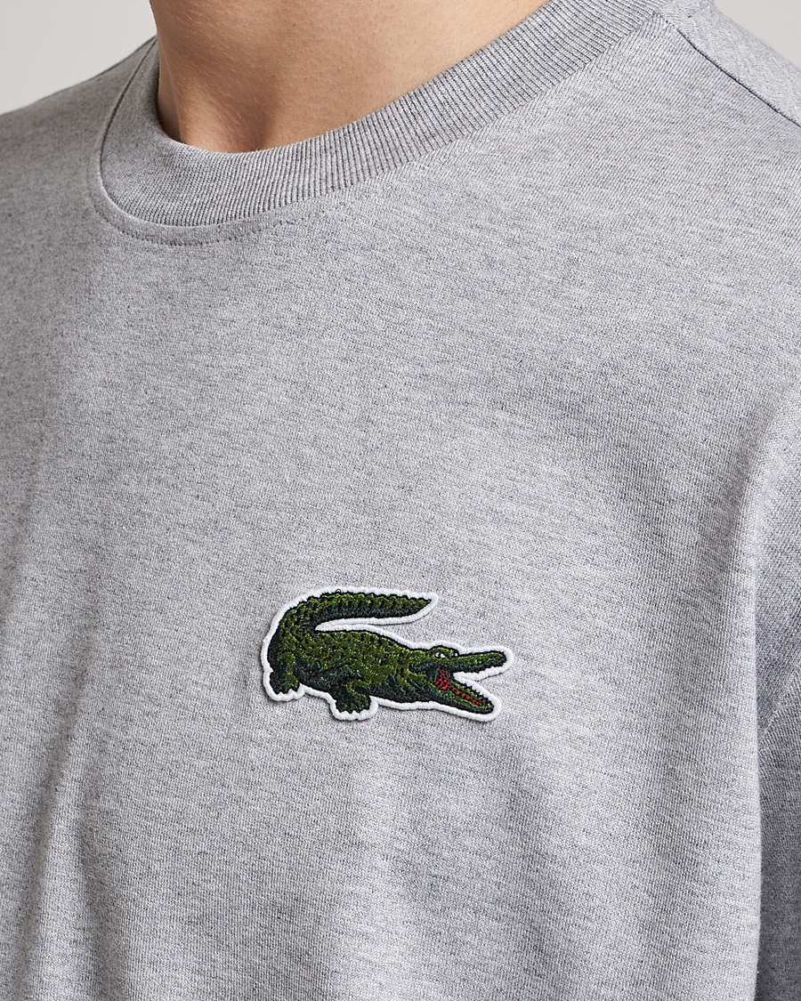 Homme | T-shirts | Lacoste | Loose Fit T-Shirt Silver Chine
