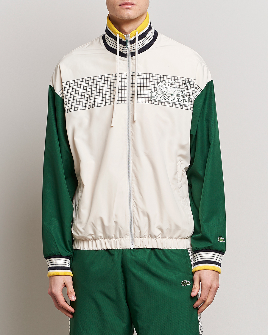 Homme | Manteaux Et Vestes | Lacoste | Héritage net Print Water Repellent Jacket Lapland