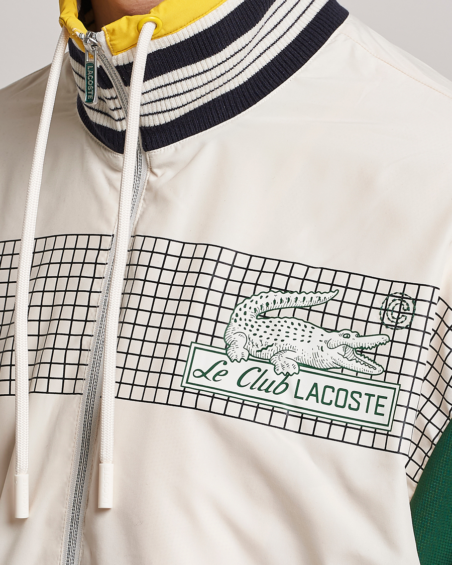 Homme | Manteaux Et Vestes | Lacoste | Héritage net Print Water Repellent Jacket Lapland