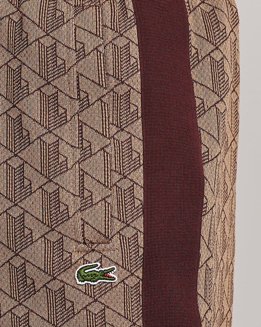 Homme | Pantalons | Lacoste | Monogram Trackpant Viennese/Expresso