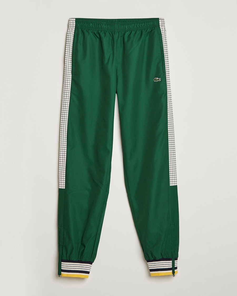 Homme | Pantalons | Lacoste | Héritage Striped Trackpants Green/Lapland
