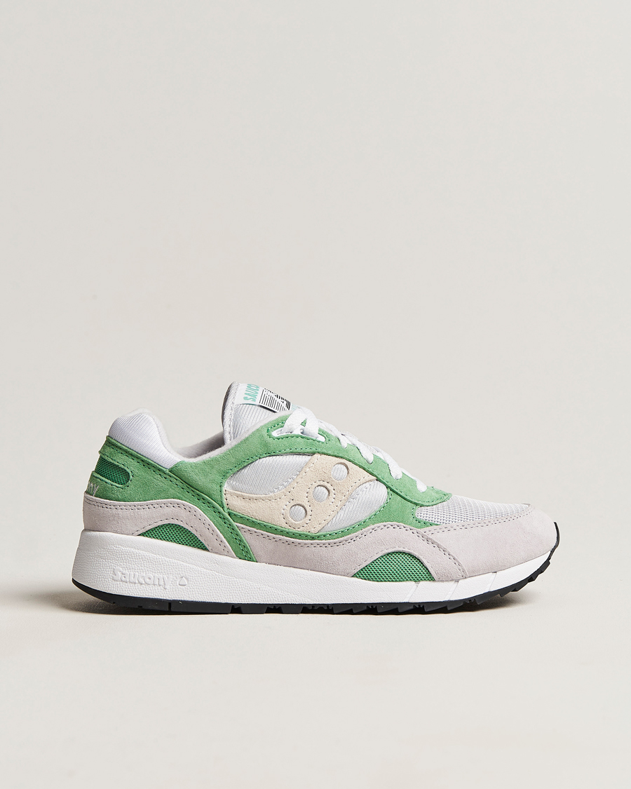 Homme | Saucony Shadow 6000 Sneaker Green/Grey | Saucony | Shadow 6000 Sneaker Green/Grey