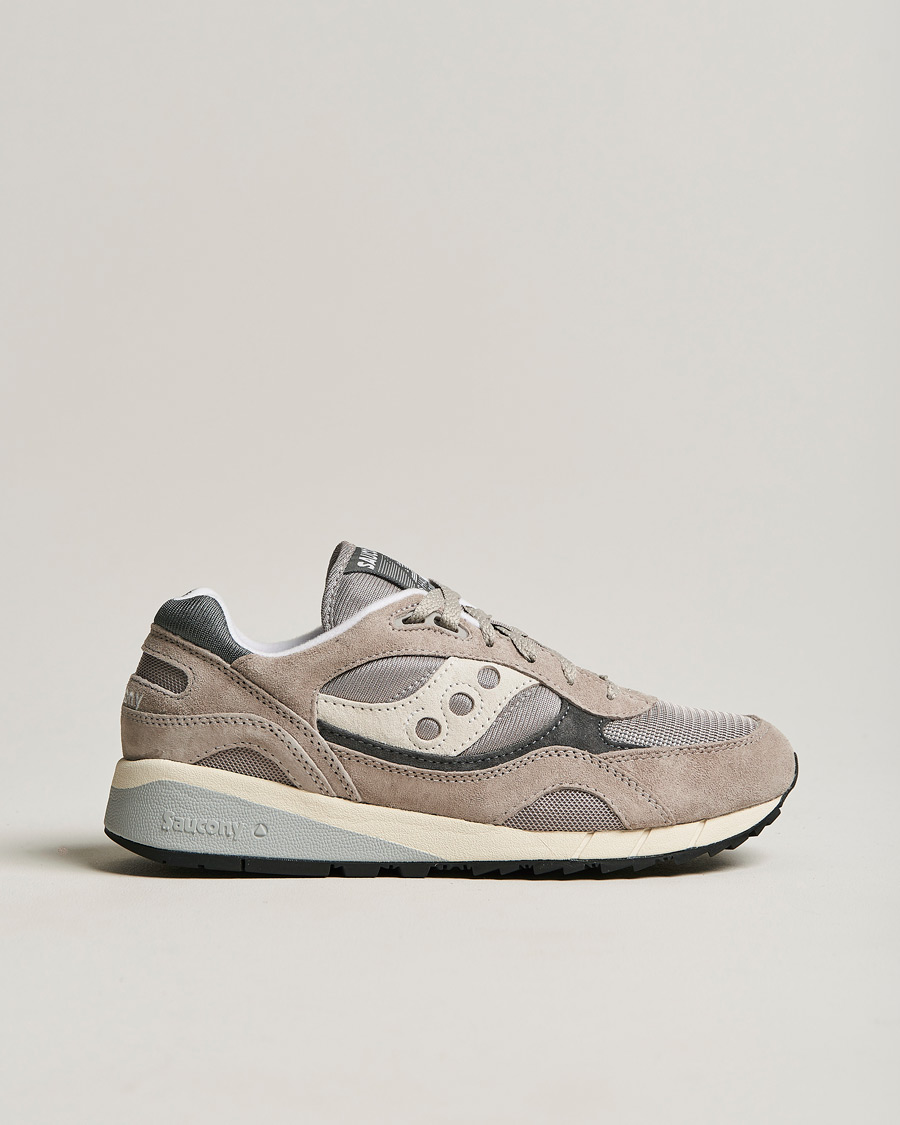 Homme | Saucony Shadow 6000 Sneaker Grey/Silver | Saucony | Shadow 6000 Sneaker Grey/Silver