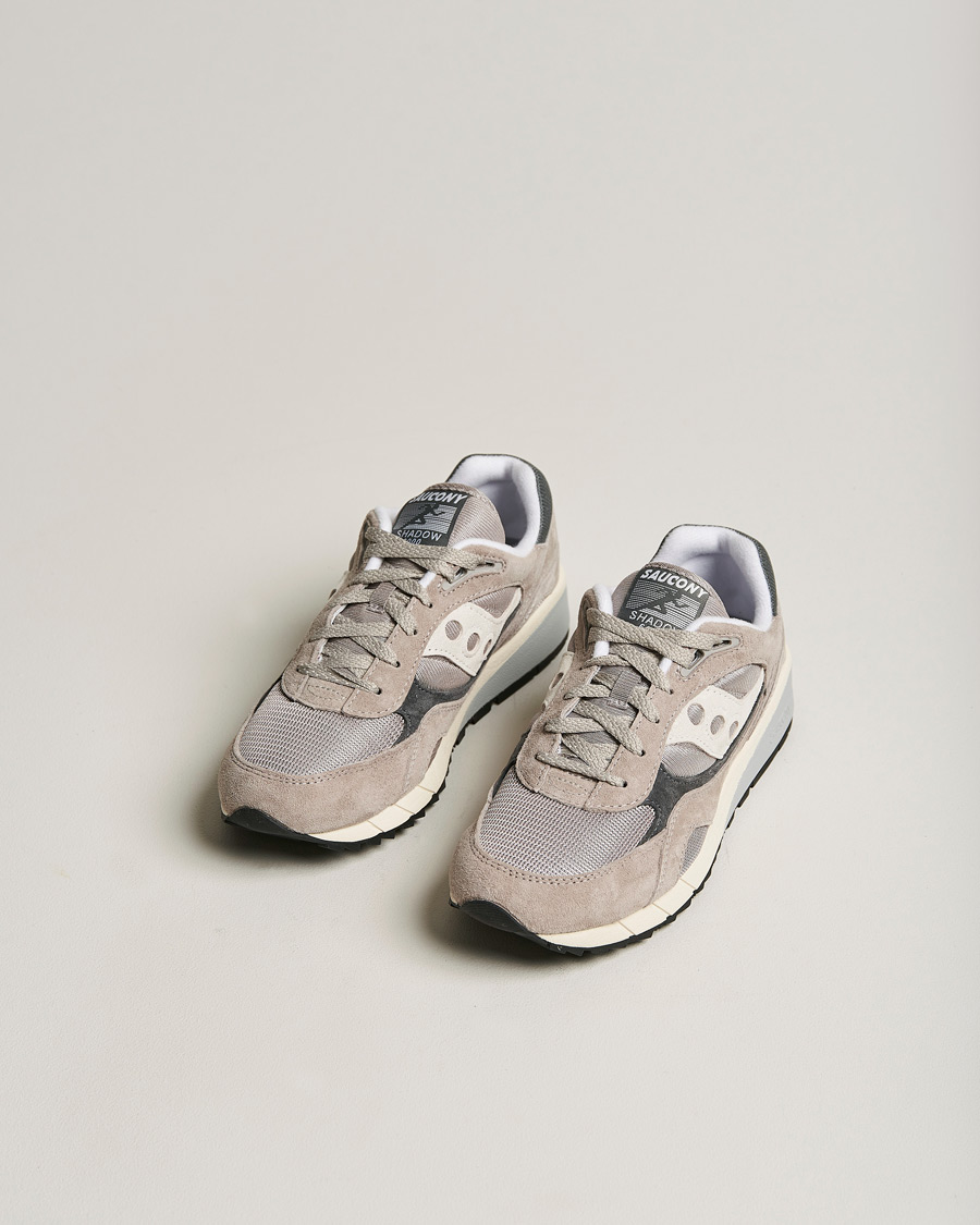 Homme | Saucony Shadow 6000 Sneaker Grey/Silver | Saucony | Shadow 6000 Sneaker Grey/Silver