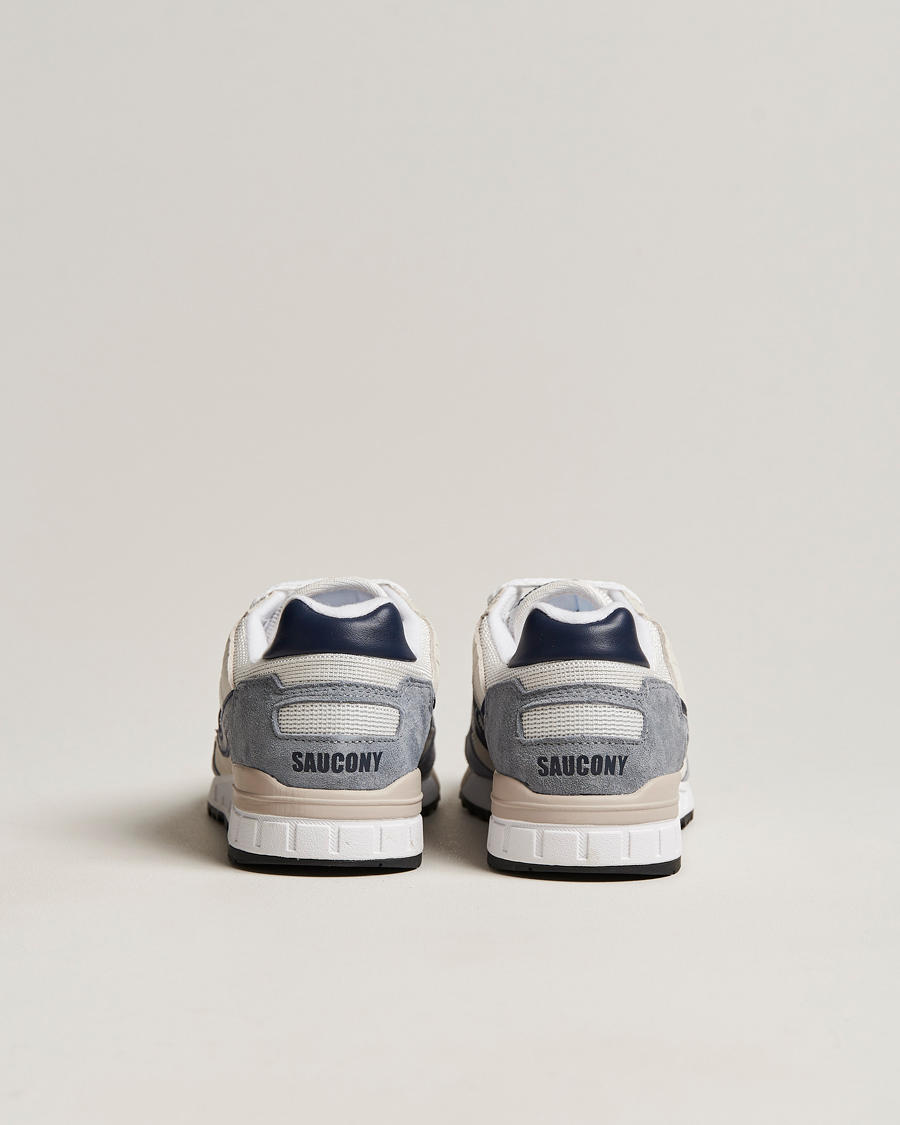 Homme | Saucony Shadow 5000 Sneaker Light Grey/Navy | Saucony | Shadow 5000 Sneaker Light Grey/Navy