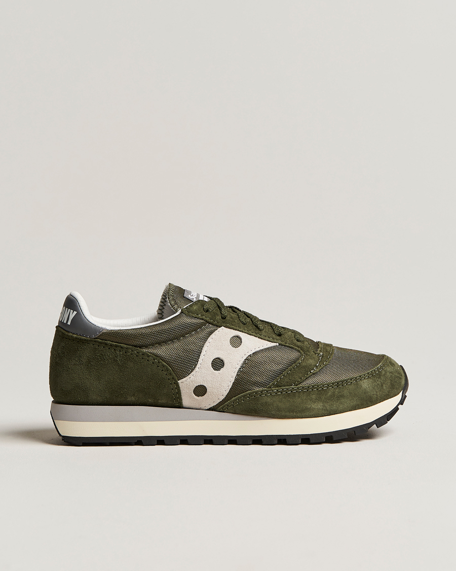 Homme | Saucony Jazz 81 Sneaker Green/Silver | Saucony | Jazz 81 Sneaker Green/Silver
