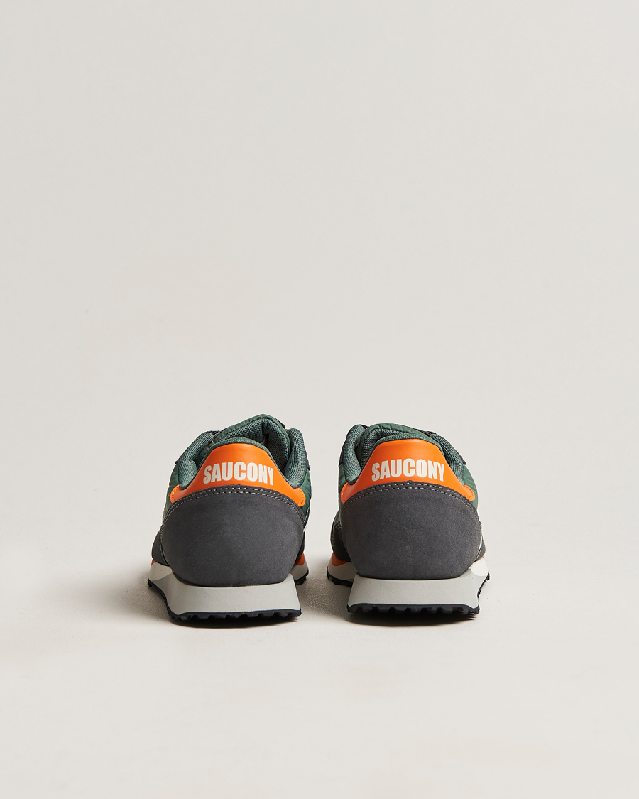Homme | Saucony DXN Trainer Sneaker Green/White/Orange | Saucony | DXN Trainer Sneaker Green/White/Orange