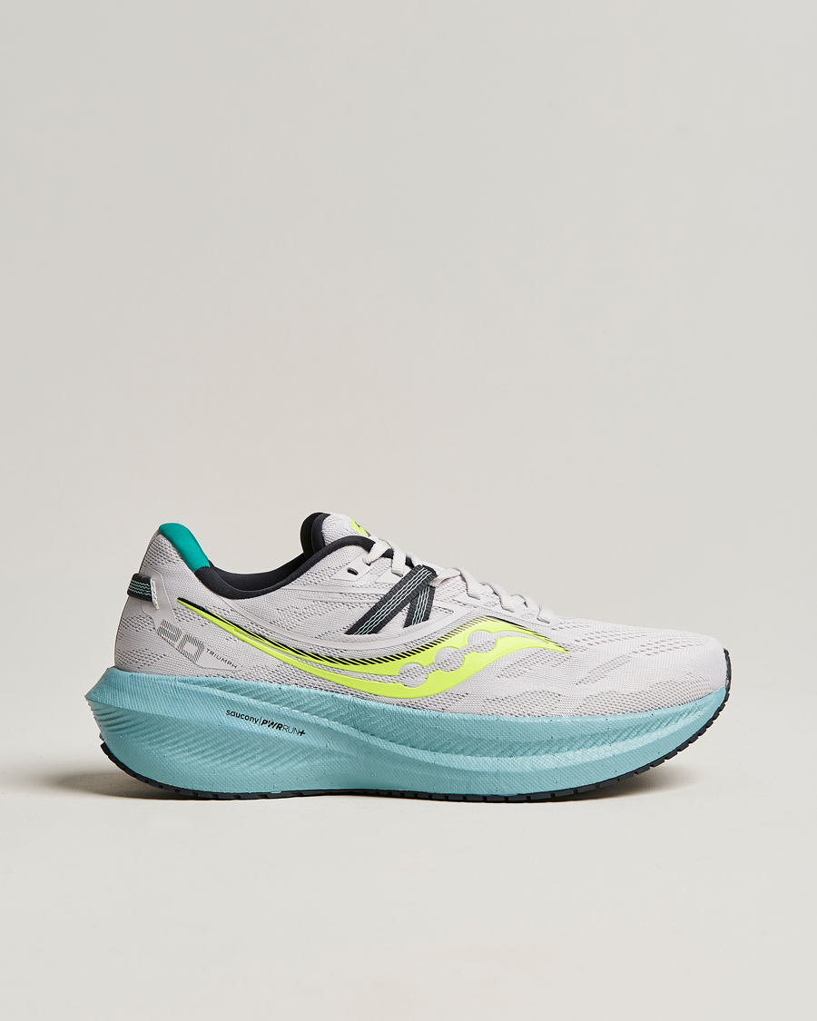 Homme | Saucony Triumph 20 Running Sneaker Fog/Mineral | Saucony | Triumph 20 Running Sneaker Fog/Mineral