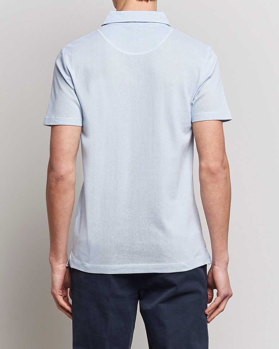 Homme | Polos | Sunspel | Riviera Polo Shirt Pastel Blue
