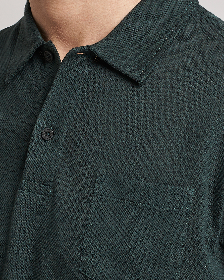 Homme | Polos | Sunspel | Riviera Polo Shirt Seaweed