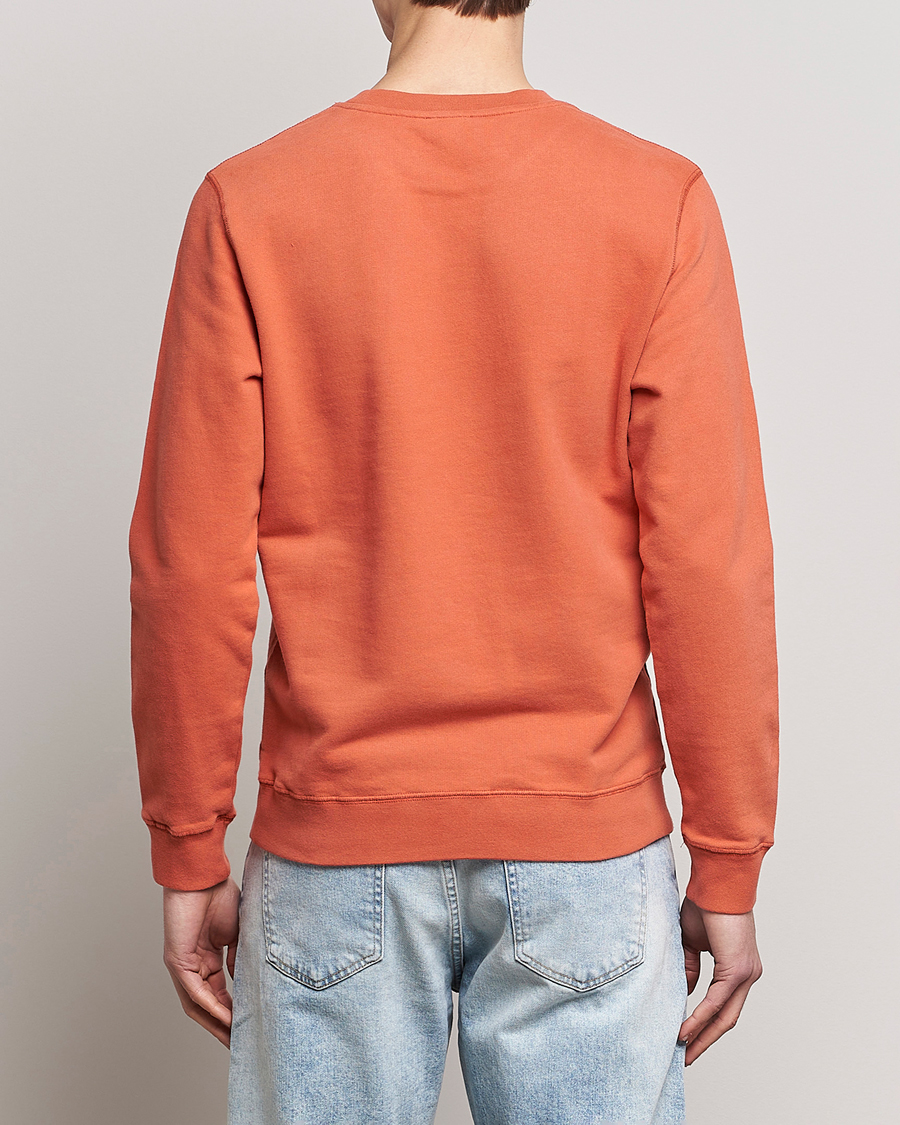 Homme | Pulls Et Tricots | Sunspel | Loopback Sweatshirt Burnt Sienna