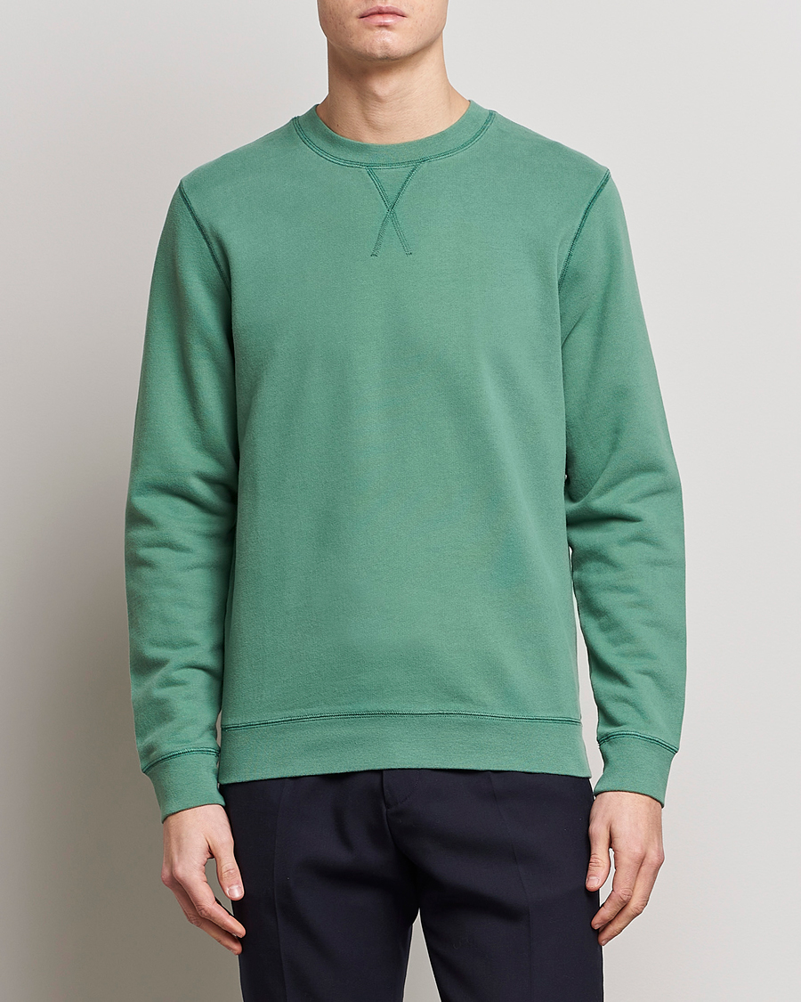 Homme | Pulls Et Tricots | Sunspel | Loopback Sweatshirt Thyme