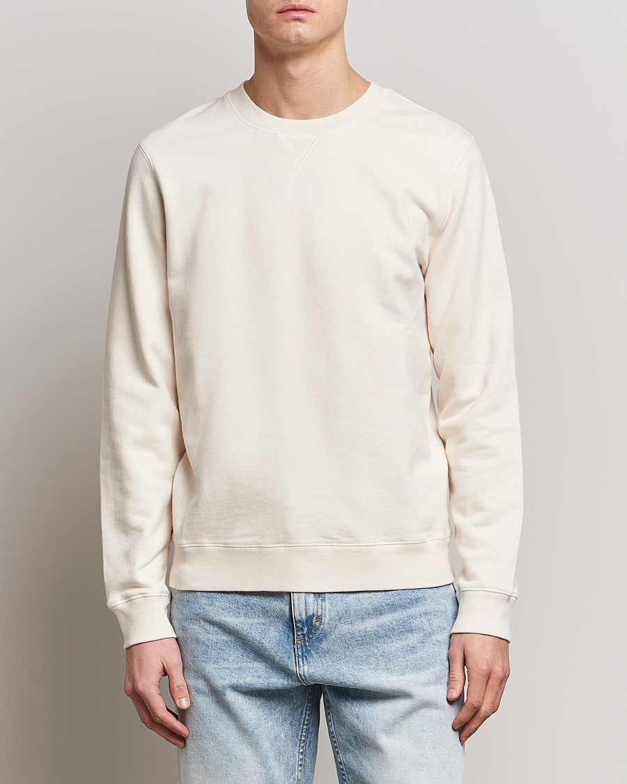Homme | Pulls Et Tricots | Sunspel | Loopback Sweatshirt Undyed