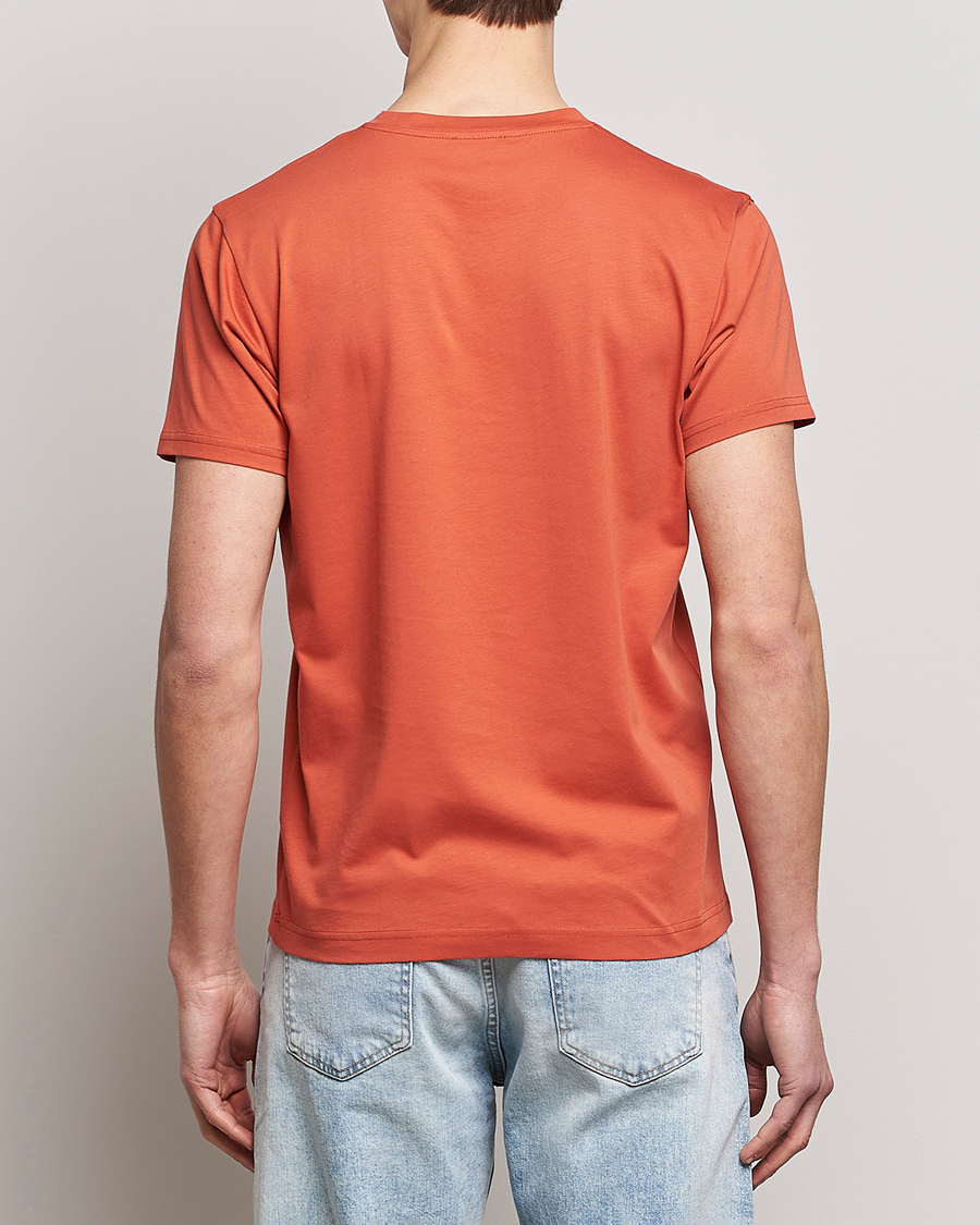 Homme | T-shirts | Sunspel | Riviera Organic Tee Burnt Sienna