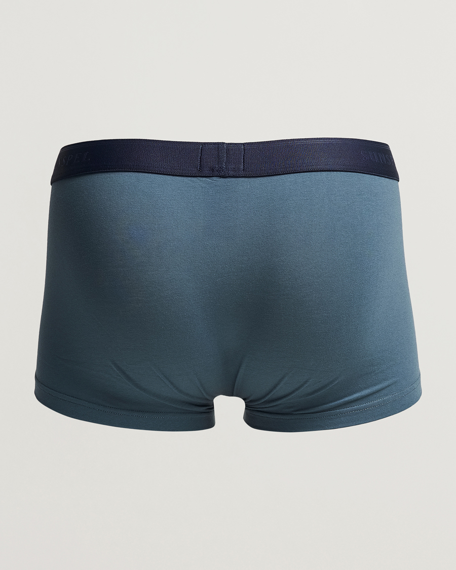 Homme | Sous-Vêtements Et Chaussettes | Sunspel | Cotton Stretch Trunk Dark Petrol