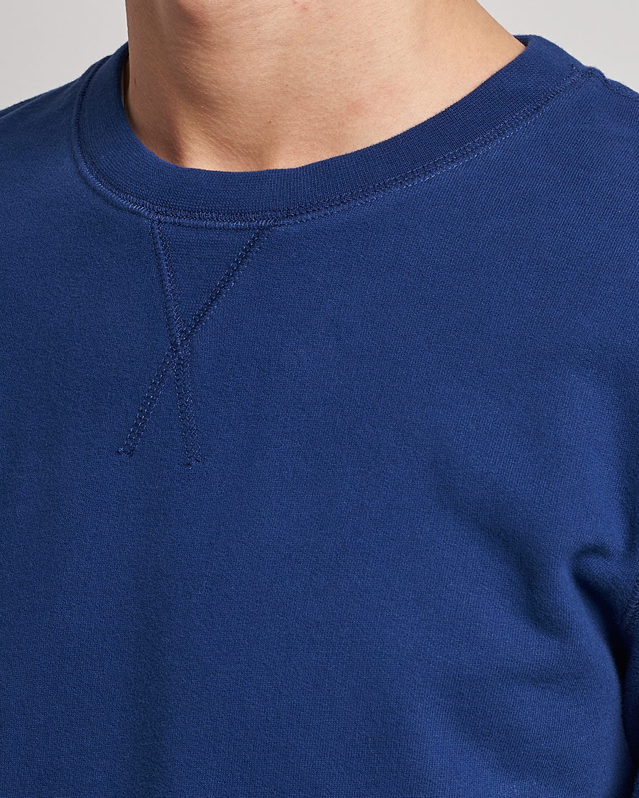 Homme | Pulls Et Tricots | Sunspel | Loopback Sweatshirt Space Blue