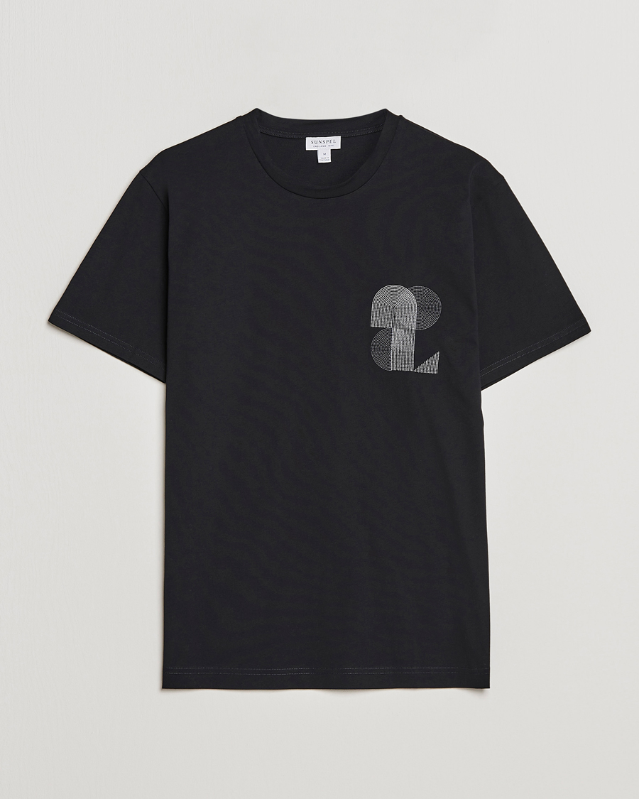 Homme | T-shirts | Sunspel | Craig Ward Colab Riviera T-Shirt Black
