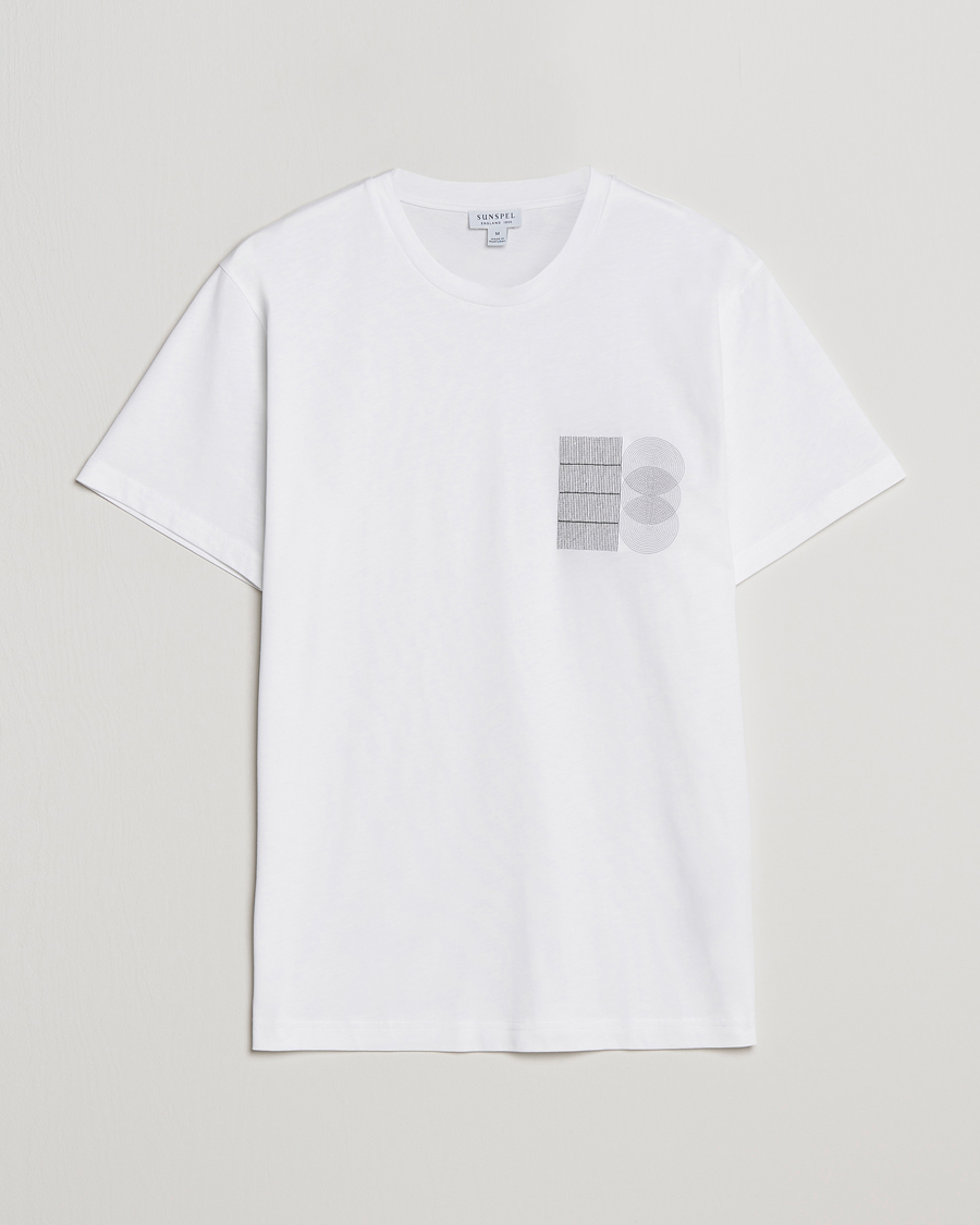 Homme | T-shirts | Sunspel | Craig Ward Colab Riviera T-Shirt White